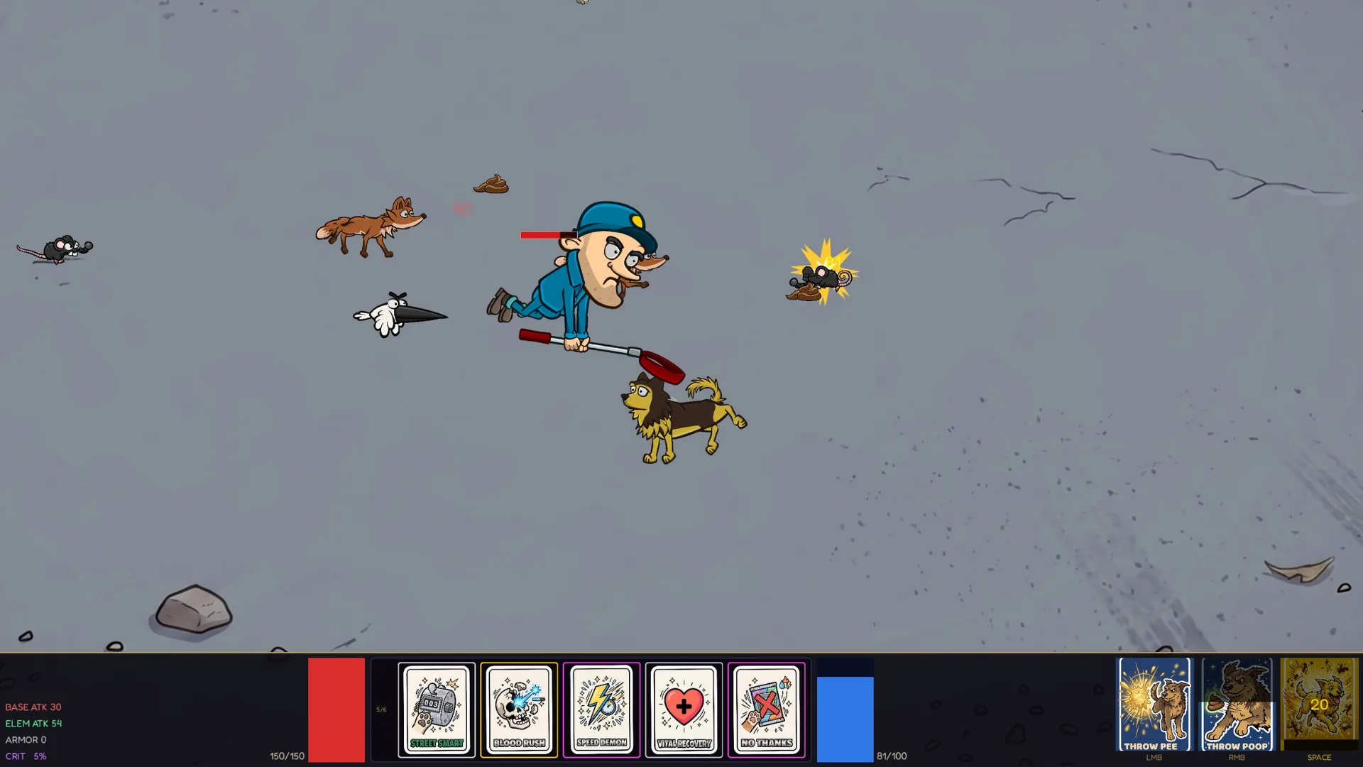 Callejero boss fight screenshot